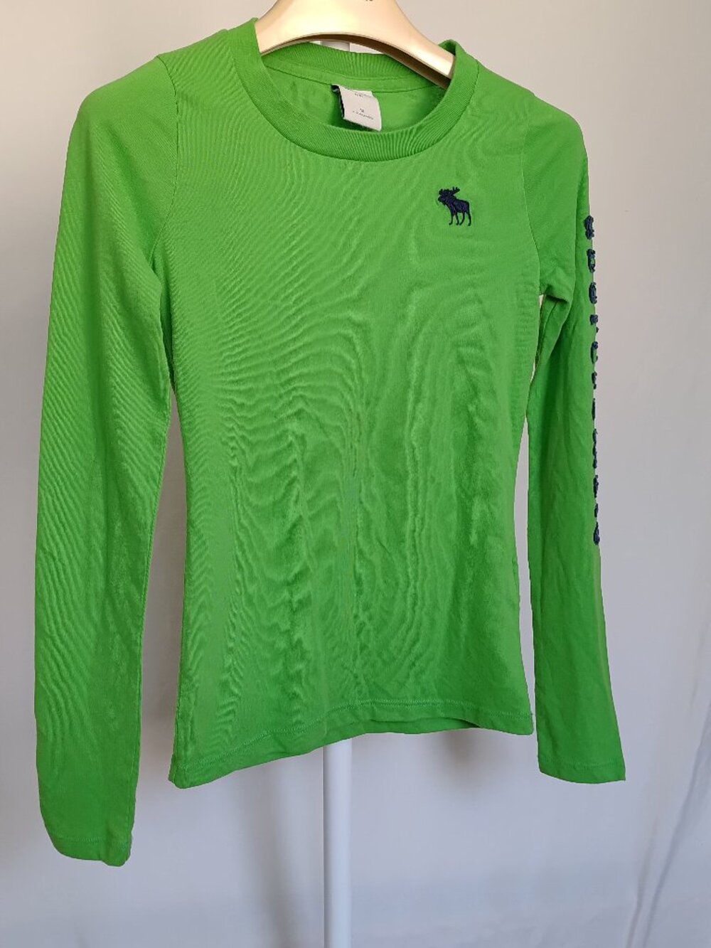 Abercrombie Kids M Green Long Sleeve T Shirt